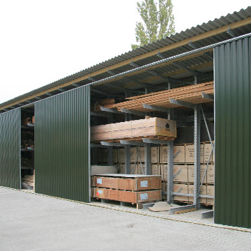 draagarmstelling silo