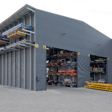 draagarmstelling silo